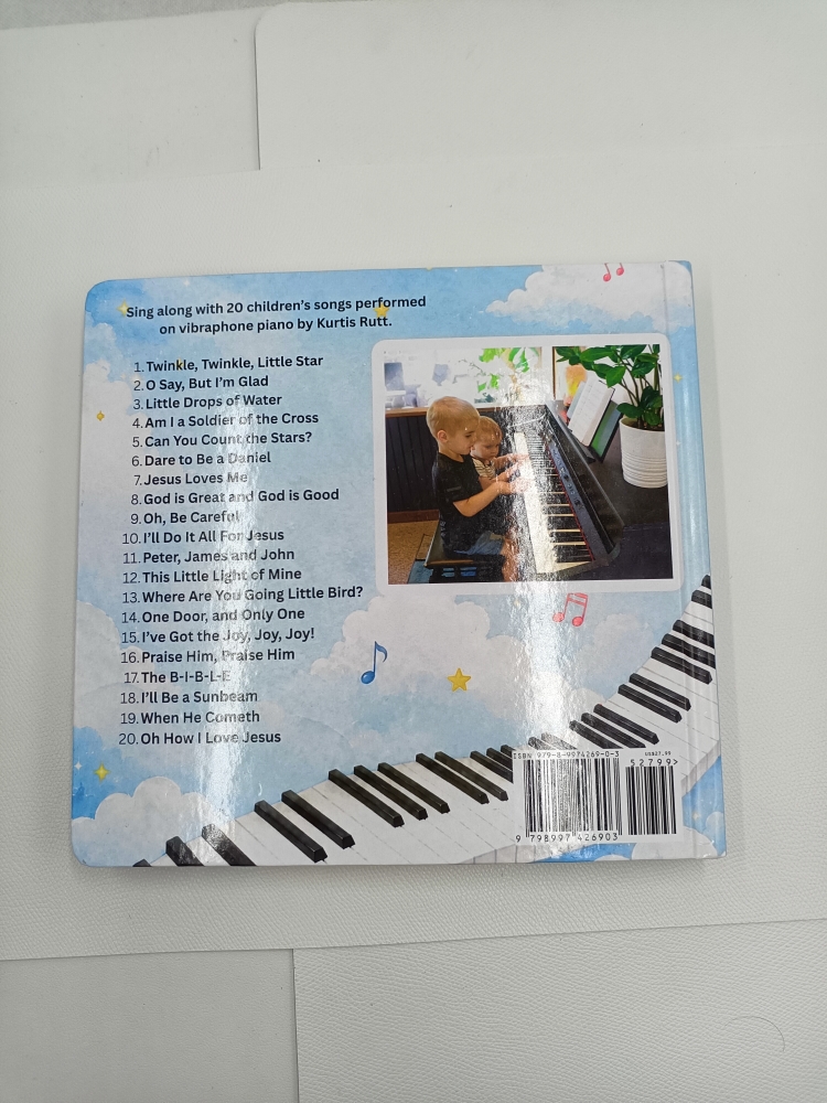 Back cover of Little Melodies Song Book
